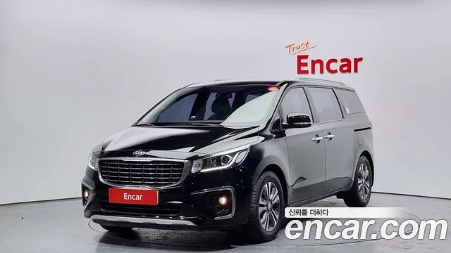 Kia The New Carnival 2020 Черный из Кореи