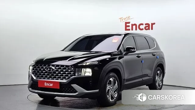 Hyundai The New Santa Fe 2021 Черный из Кореи