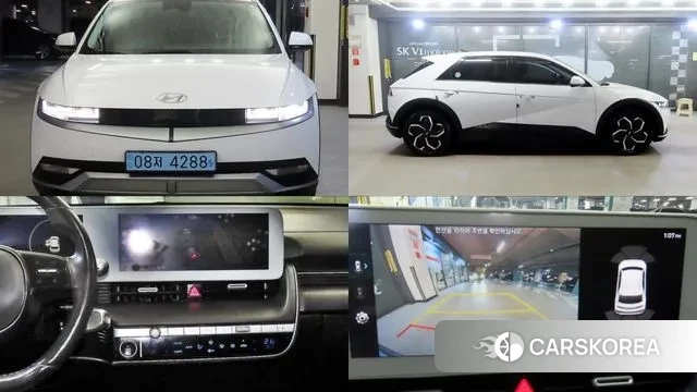 Hyundai Ionic 5 2021 Белый из Кореи