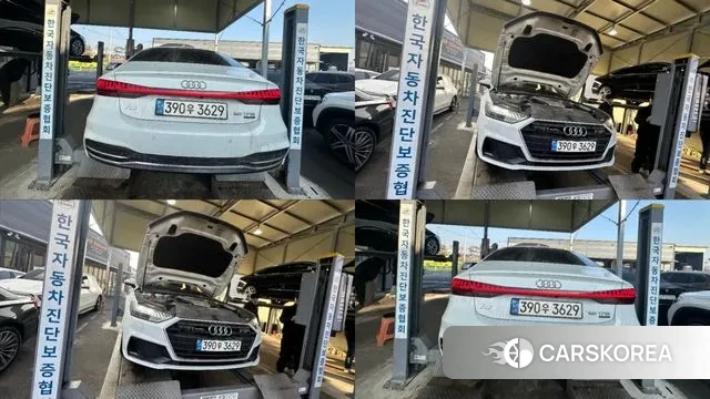 Audi A7 (4K) 2020 Белый из Кореи