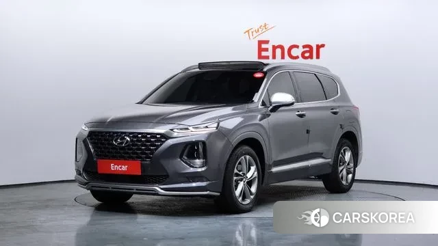 Hyundai Santa Fe TM 2018 Серый из Кореи