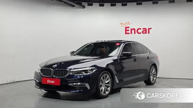 BMW 5 Series (G30) 2019 Синий из Кореи