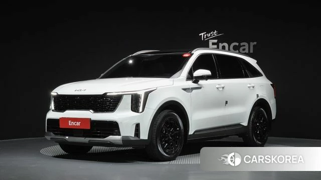 Kia The New Sorento 4th Generation 2024 Белый из Кореи
