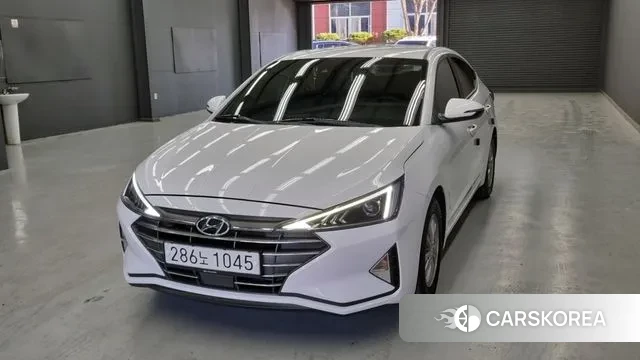 Hyundai The New Avante AD 2019 Белый из Кореи