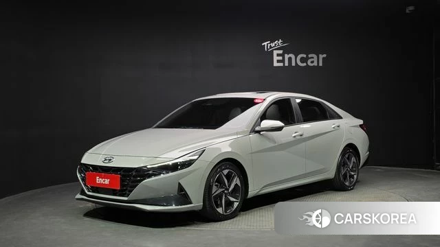 Hyundai Avante (CN7) 2020 Серебристо-серый из Кореи