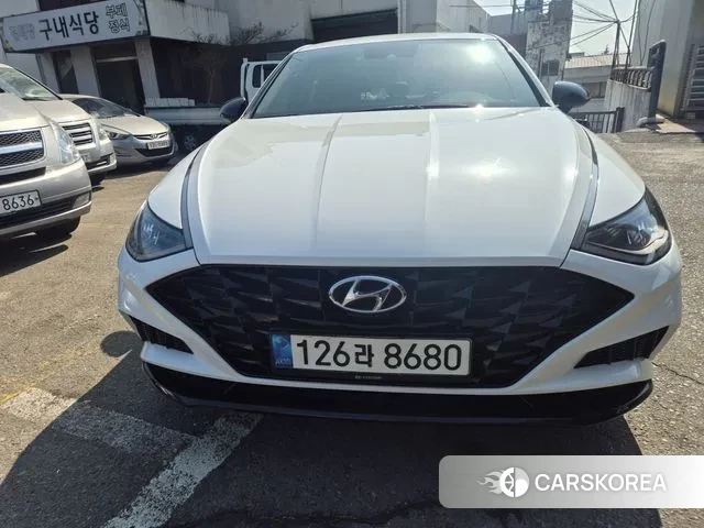 Hyundai Sonata (DN8) 2022 Белый из Кореи