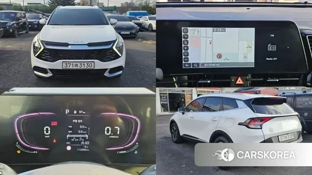 Kia Sportage 5th Generation 2022 Белый из Кореи