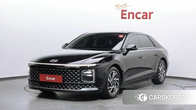 Hyundai Grandeur (GN7) 2023 Черный из Кореи