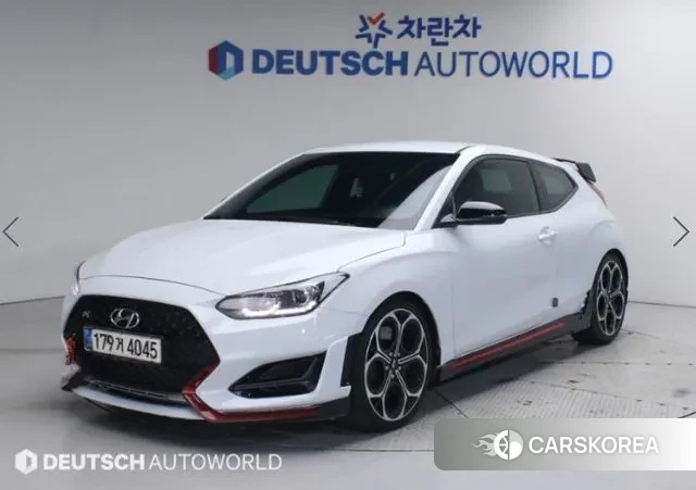 Hyundai Veloster (JS) 2019 Белый из Кореи
