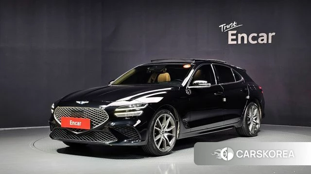 Genesis The New G70 Shooting Brake 2022 Черный из Кореи