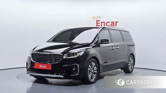 Kia The New Carnival 2018 Черный из Кореи