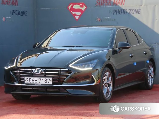 Hyundai Sonata (DN8) 2019 Черный из Кореи
