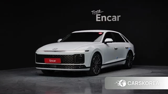 Hyundai Grandeur Hybrid (GN7) 2023 Белый из Кореи