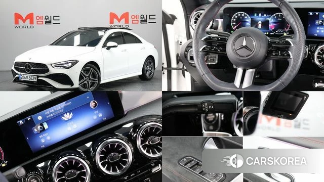Mercedes-Benz CLA-Class C118 2024 Белый из Кореи