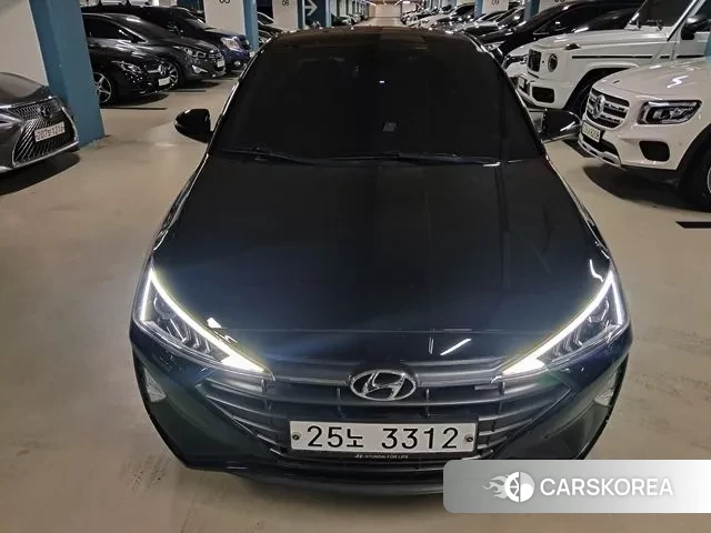 Hyundai The New Avante AD 2018 Черный из Кореи