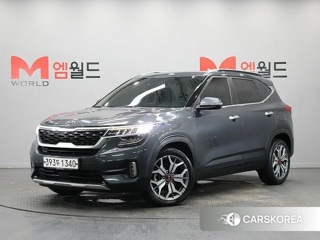 Kia Seltos 2020 Серый из Кореи