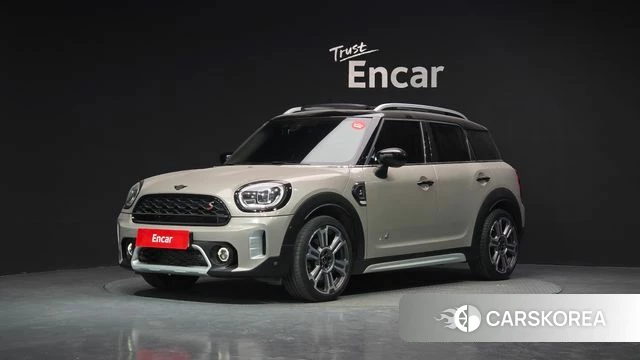 Mini Cooper SD Countryman 2021 Серебристо-серый из Кореи
