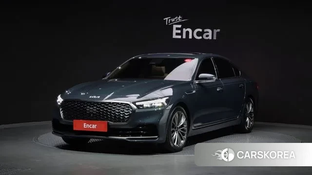 Kia The New K9 2nd generation 2021 Синий нефрит из Кореи
