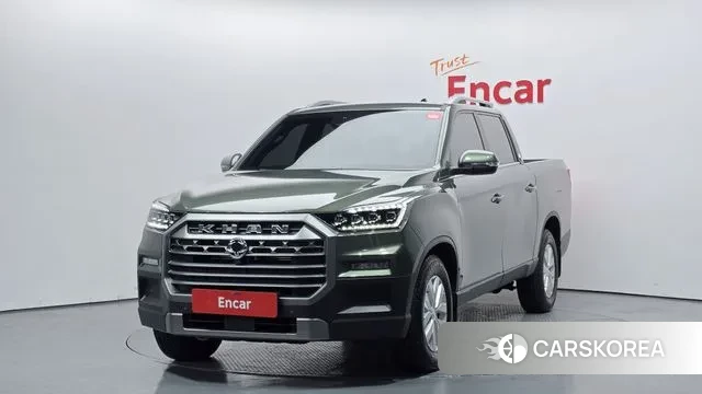 Ssangyong The New Rexton Sports Cannes 2024 Темно-зеленый из Кореи