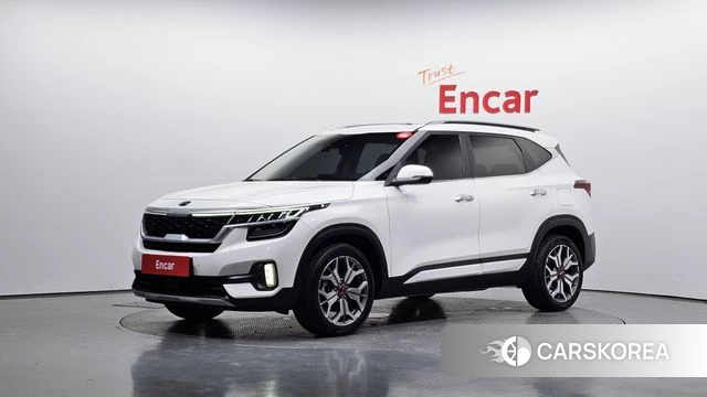Kia Seltos 2020 Белый из Кореи
