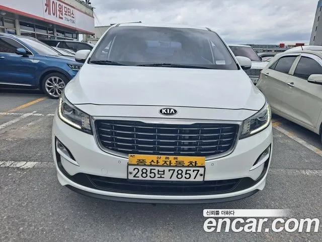 Kia The New Carnival 2019 Белый из Кореи