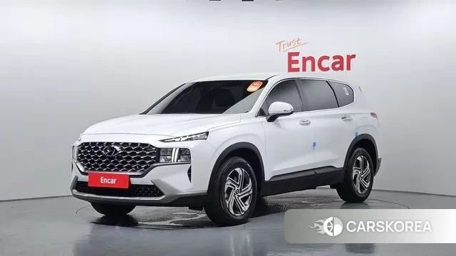 Hyundai The New Santa Fe 2022 Белый из Кореи