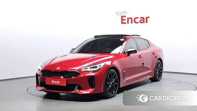 Kia Stinger 2020 Красный из Кореи