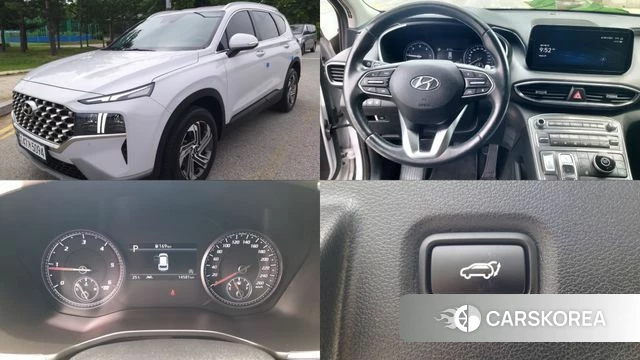 Hyundai The New Santa Fe 2022 Жемчужный цвет из Кореи