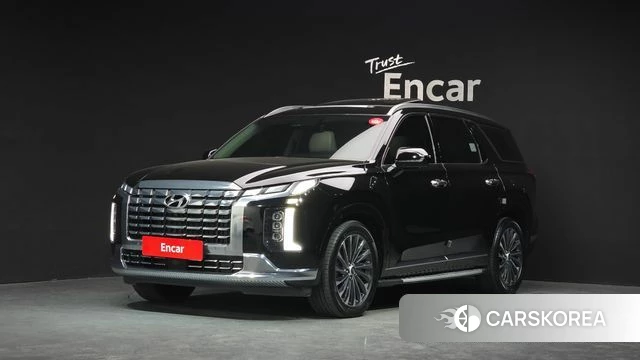 Hyundai The New Palisade 2023 Черный из Кореи