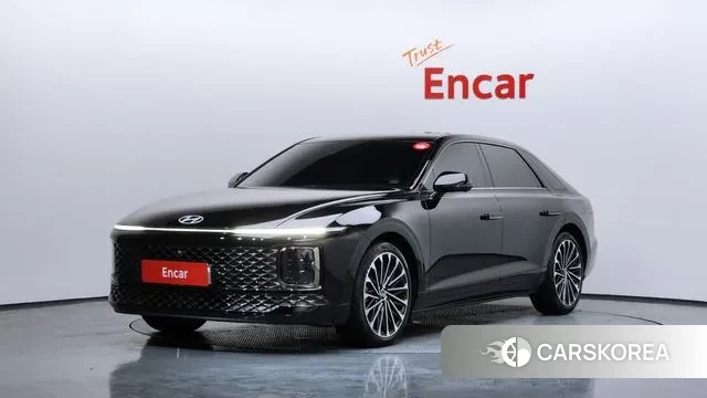 Hyundai Grandeur (GN7) 2024 Черный из Кореи