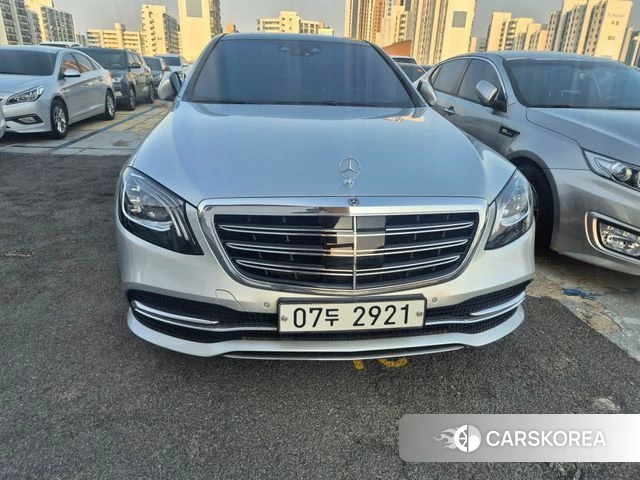 Mercedes-Benz S-Class W222 2019 Серебряный из Кореи