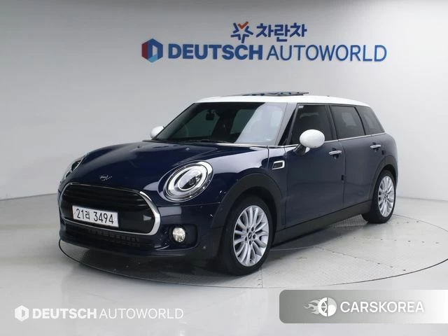 Mini Cooper Clubman 2018 Синий из Кореи