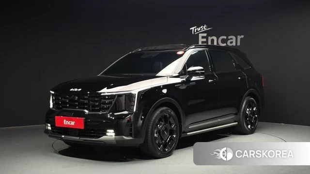 Kia The New Sorento 4th Generation 2024 Черный из Кореи
