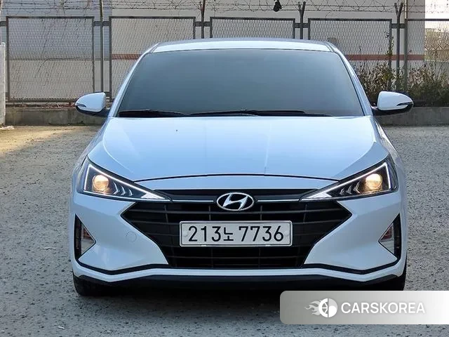 Hyundai The New Avante AD 2018 Белый из Кореи