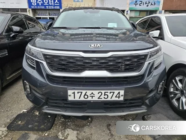 Kia Seltos 2020 Серый из Кореи