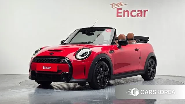 Mini Cooper S Convertible 2021 Красный из Кореи