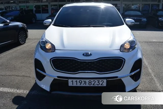 Kia Sportage The Bold 2021 Белый из Кореи