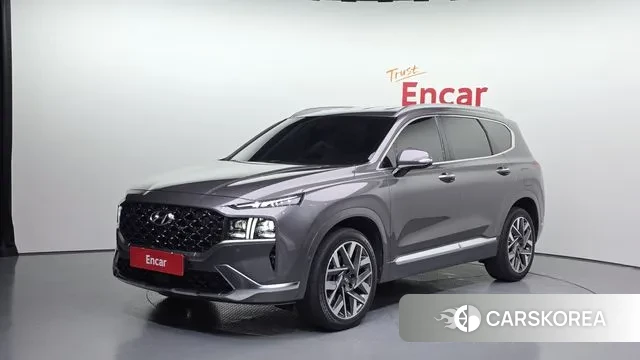 Hyundai The New Santa Fe 2021 Серый из Кореи