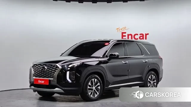Hyundai Palisade 2021 Черный из Кореи