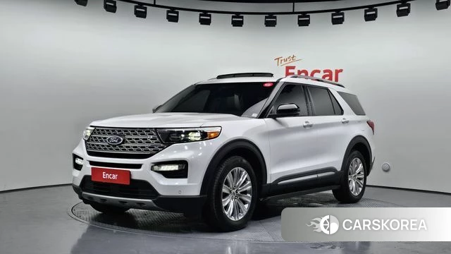 Ford Explorer 6th Generation 2023 Белый из Кореи