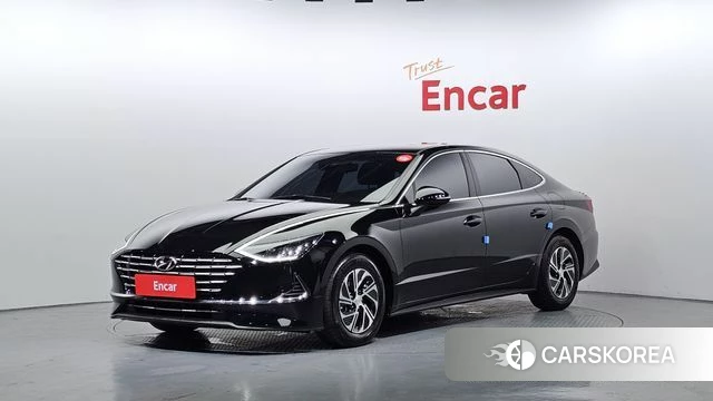 Hyundai Sonata Hybrid (DN8) 2023 Черный из Кореи