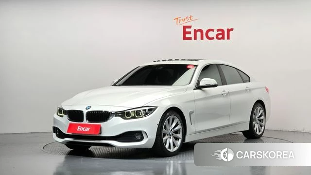 BMW 4 Series (F32) 2019 Белый из Кореи