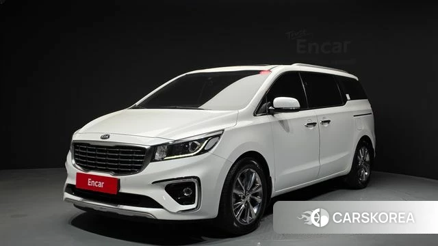 Kia The New Carnival 2019 Белый из Кореи