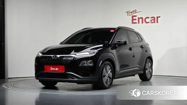 Hyundai Kona Electric 2019 Черный из Кореи