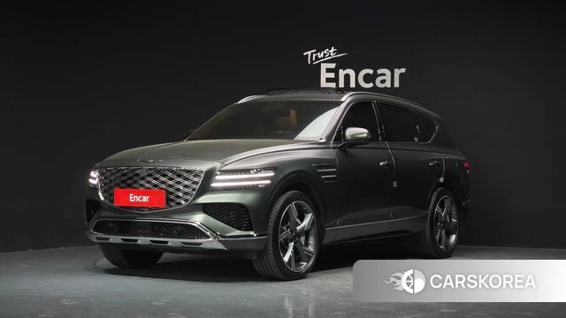 Genesis GV80 2024 Темно-зеленый из Кореи