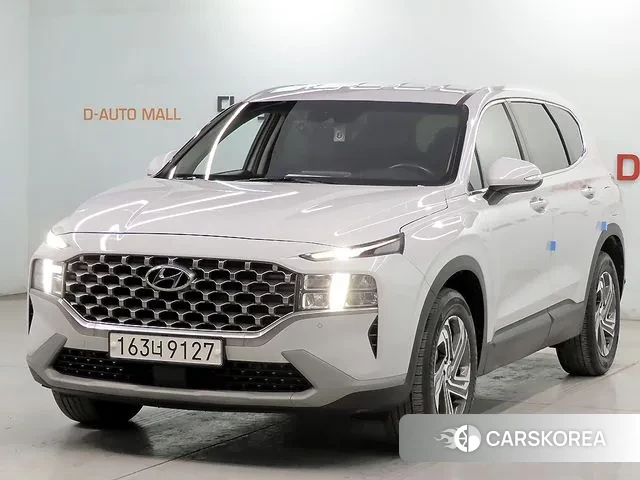 Hyundai The New Santa Fe 2022 Белый из Кореи