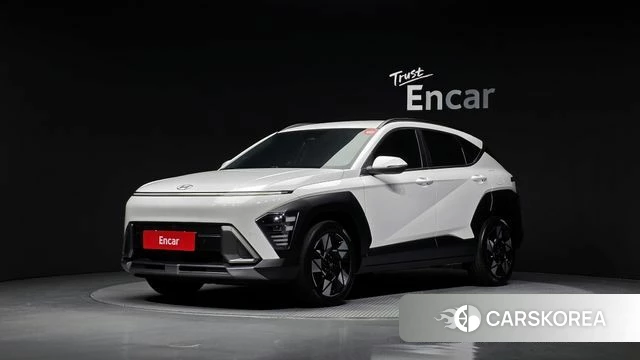 Hyundai Kona Hybrid (SX2) 2023 Белый из Кореи