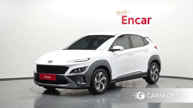 Hyundai The New Kona Hybrid 2021 Белый из Кореи