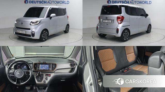 Kia The New Ray 2019 Серебряный из Кореи