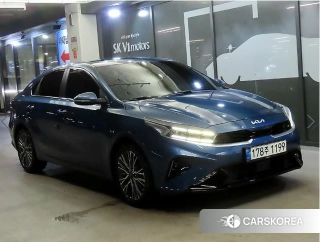 Kia The New K3 2nd generation 2021 Синий из Кореи